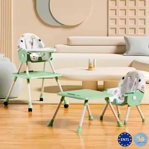 საბავშვო სკამ-მაგიდა - 2/1-ში მოდელი - Baby High Chair