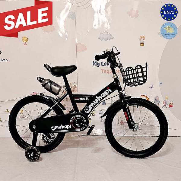 საბავშვო ველოსიპედი - Children Bicycle 14″ inch - შავი (3-6 წელი)